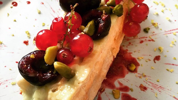 Comptoir des Frangins Millefeuille pistache fruits rouges