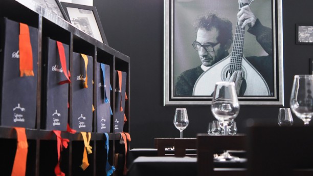 República da Saudade detalhe sala