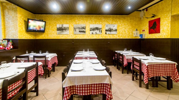 Casa dos Torricados Vista da sala