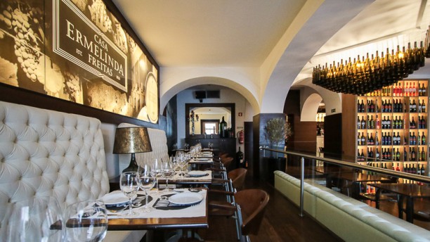 Wine Not? Sala do restaurante