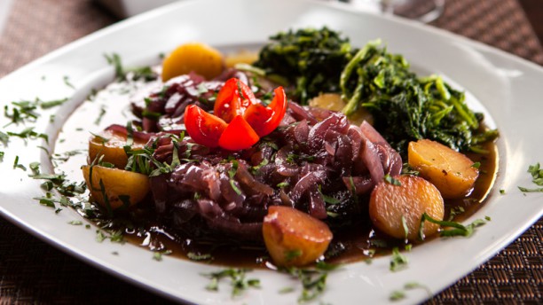 Casa do Chef PratoBife de Atum à Açoreana