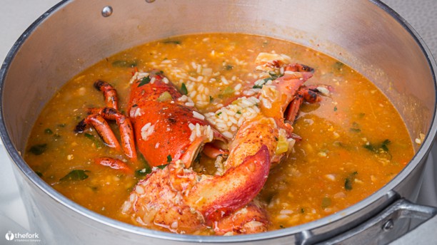 O Jacinto Arroz de lavagante