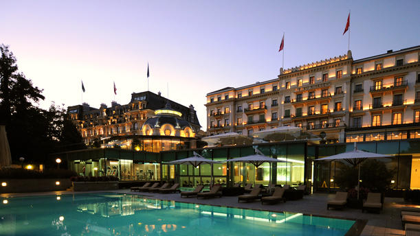 La Terrasse du Beau-Rivage Palace exterieur