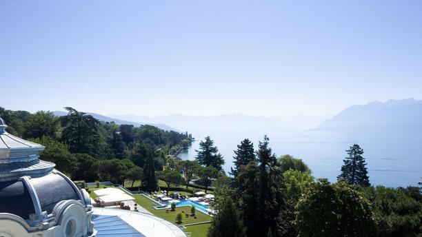 La Terrasse du Beau-Rivage Palace vue