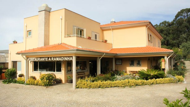 A Ramadinha fachada do restaurante