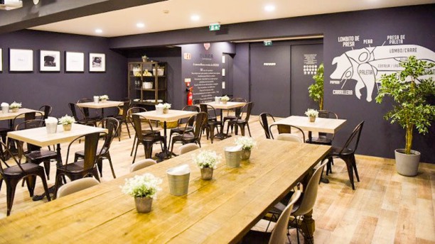 Beher Porto Sala do restaurante