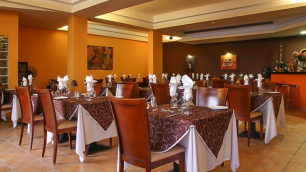 Sabor da Índia Vista da sala