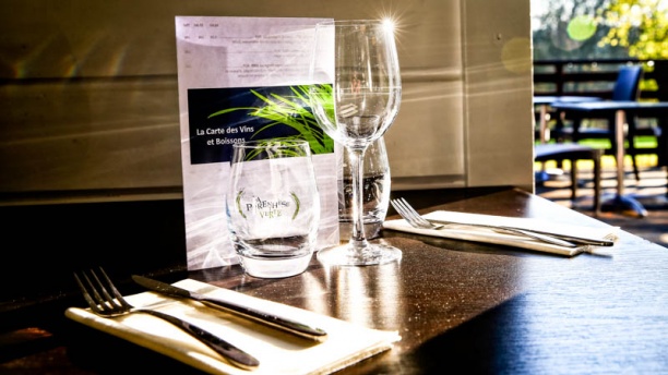 La Parenthèse Verte Vue table