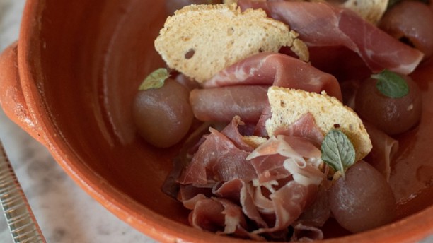 The Magnolia Hotel Restaurant Melão com Presunto