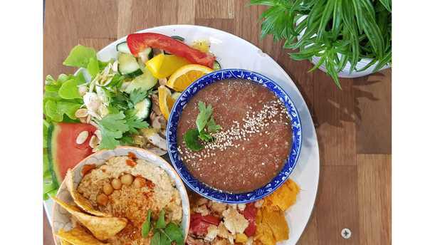 Lula Cantine Bio & Veggie assiette complète