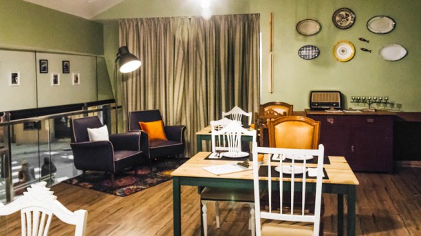 Pátio do Duque Petiscaria Vista da sala