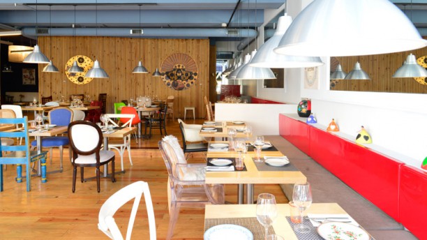 Taberna Moderna Vista da sala