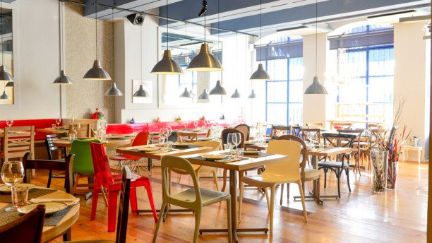 Taberna Moderna Vista da sala