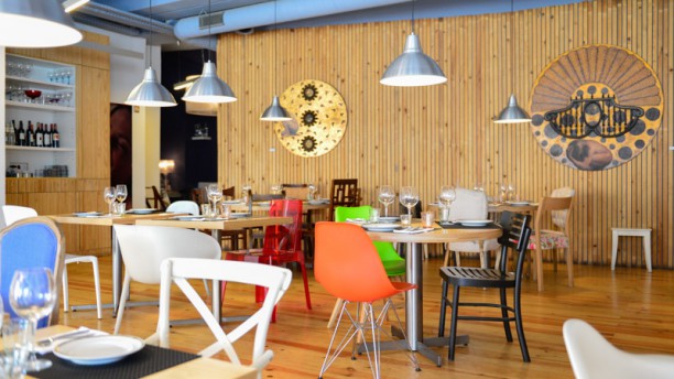 Taberna Moderna Vista da sala