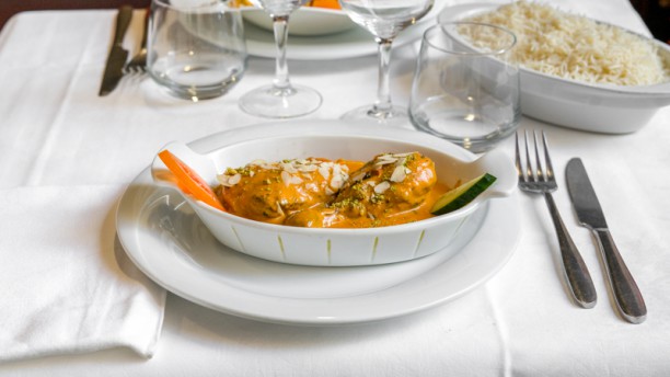 Trésor de Kashmir Suggestion de plat