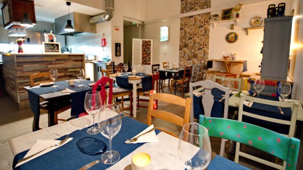 Beco a Sério Sala do restaurante