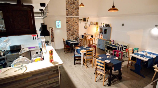 Beco a Sério Sala do restaurante