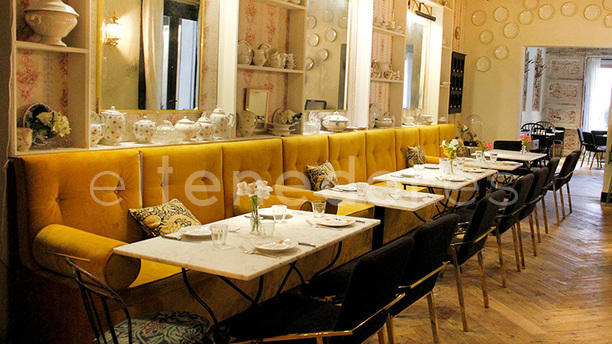 Restaurante Cristina Oria en Madrid, Parque del Retiro, Serrano