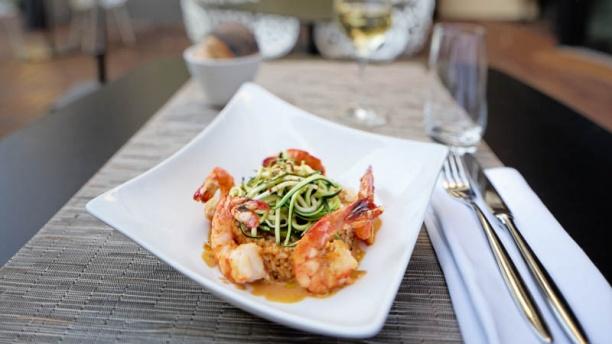 Restaurant le Cent Quatorze Risotto aux gambas