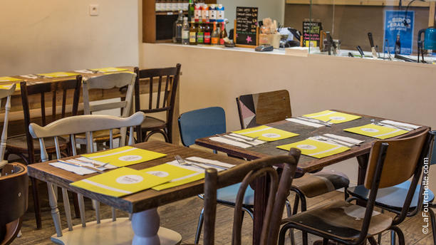 Pancake Sisters République Tables dressées